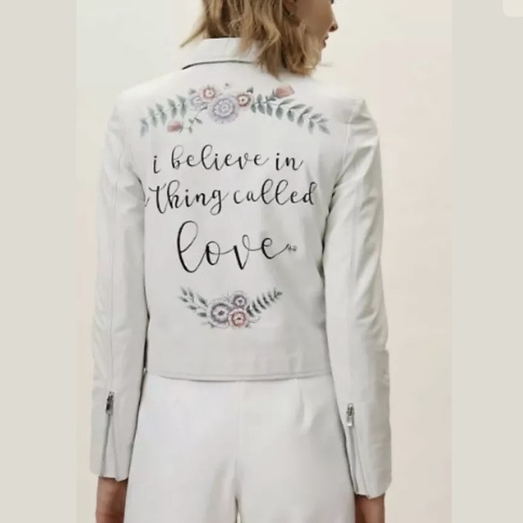 Anthropologie Jackets & Blazers - New Anthro BHLDN Thing Called Love Leather Jacket